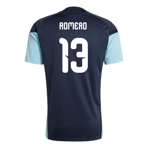 2026-2027 Argentina Training Jersey (Night Navy) (Romero 13)