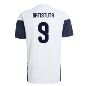 2026-2027 Argentina Training Jersey (White) (Batistuta 9)