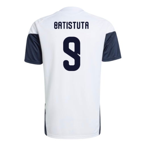 2026-2027 Argentina Training Jersey (White) (Batistuta 9)