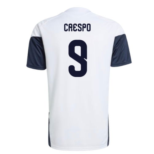 2026-2027 Argentina Training Jersey (White) (Crespo 9)