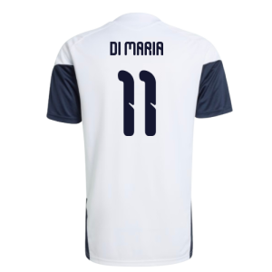 2026-2027 Argentina Training Jersey (White) (Di Maria 11)