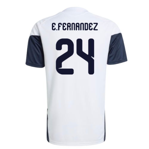 2026-2027 Argentina Training Jersey (White) (E.Fernandez 24)