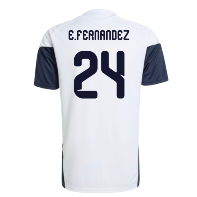 2026-2027 Argentina Training Jersey (White) (E.Fernandez 24)
