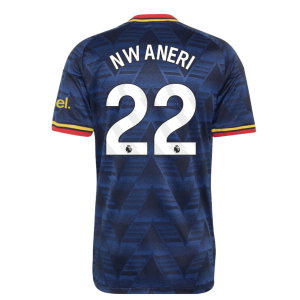 2026-2027 Arsenal Authentic Away Shirt (Nwaneri 22)