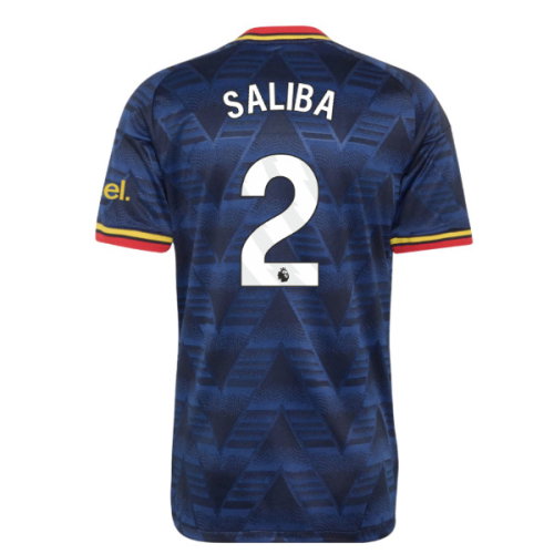 2026-2027 Arsenal Authentic Away Shirt (Saliba 2)
