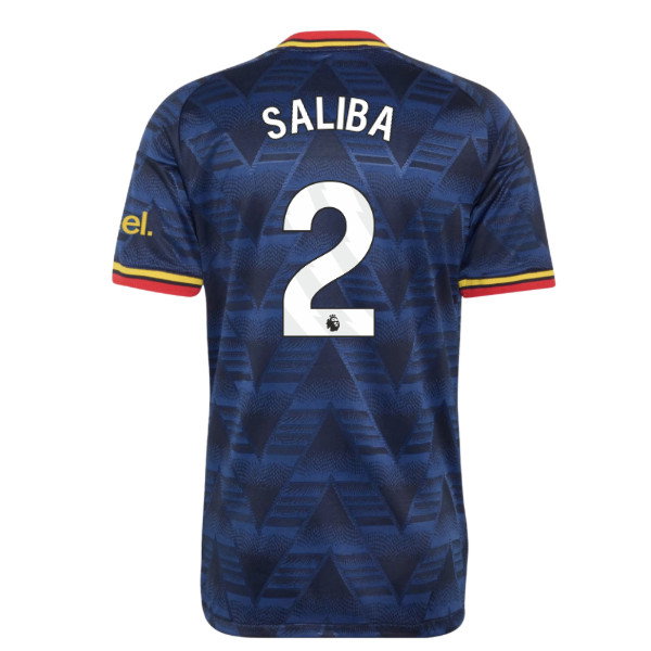 2026-2027 Arsenal Authentic Away Shirt (Saliba 2)