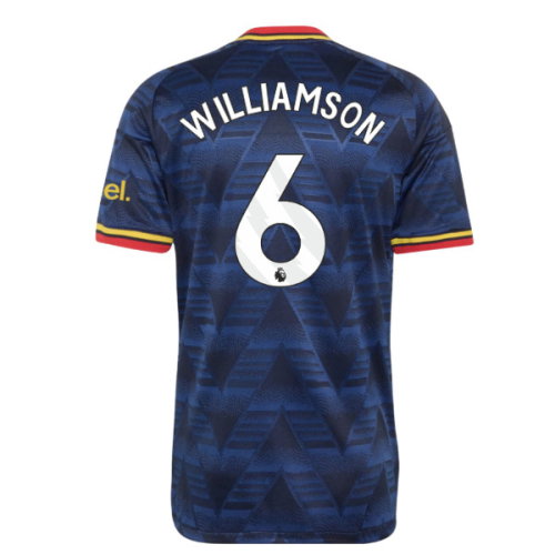 2026-2027 Arsenal Authentic Away Shirt (Williamson 6)