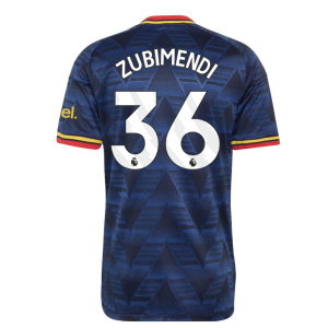 2026-2027 Arsenal Authentic Away Shirt (Zubimendi 36)