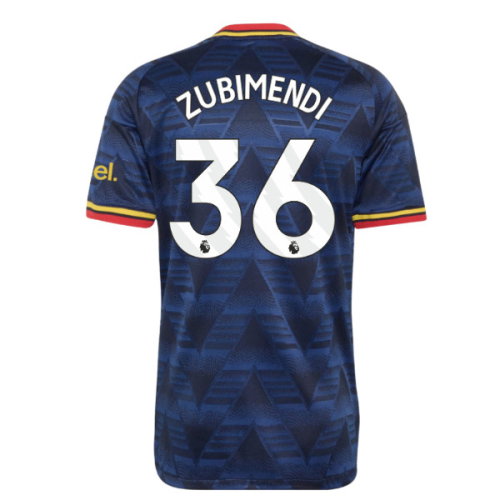 2026-2027 Arsenal Authentic Away Shirt (Zubimendi 36)