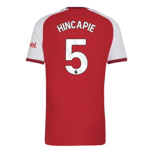 2026-2027 Arsenal Authentic Home Shirt (Hincapie 5)
