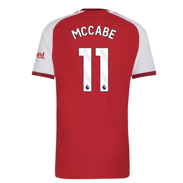 2026-2027 Arsenal Authentic Home Shirt (McCabe 11)