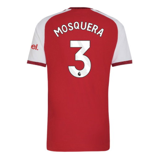 2026-2027 Arsenal Authentic Home Shirt (Mosquera 3)