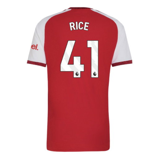 2026-2027 Arsenal Authentic Home Shirt (Rice 41)