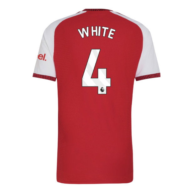 2026-2027 Arsenal Authentic Home Shirt (White 4)