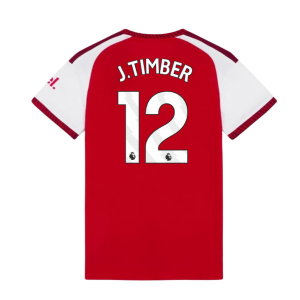 2026-2027 Arsenal Authentic Home Shirt (Womens) (J.Timber 12)