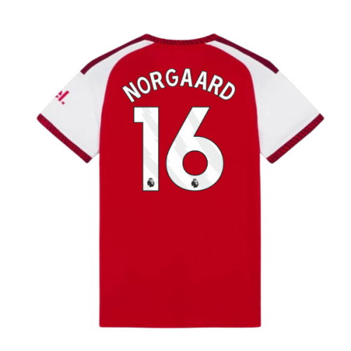 2026-2027 Arsenal Authentic Home Shirt (Womens) (Norgaard 16)