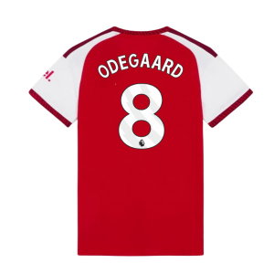 2026-2027 Arsenal Authentic Home Shirt (Womens) (Odegaard 8)