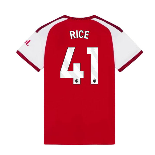2026-2027 Arsenal Authentic Home Shirt (Womens) (Rice 41)