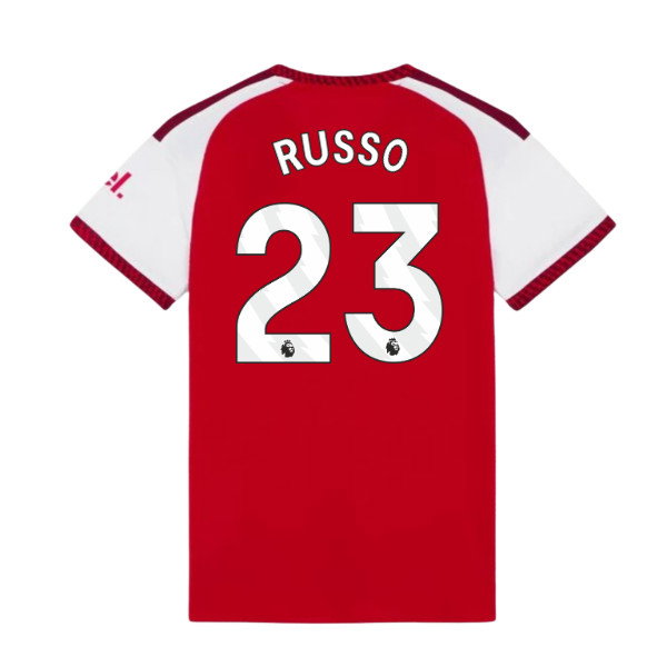 2026-2027 Arsenal Authentic Home Shirt (Womens) (Russo 23)