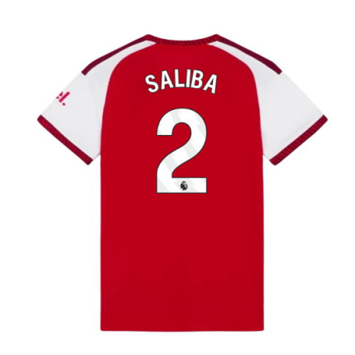 2026-2027 Arsenal Authentic Home Shirt (Womens) (Saliba 2)