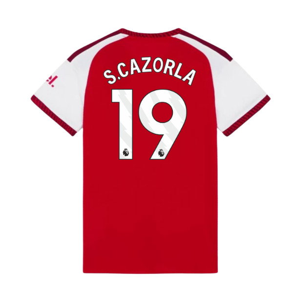 2026-2027 Arsenal Authentic Home Shirt (Womens) (S.Cazorla 19)