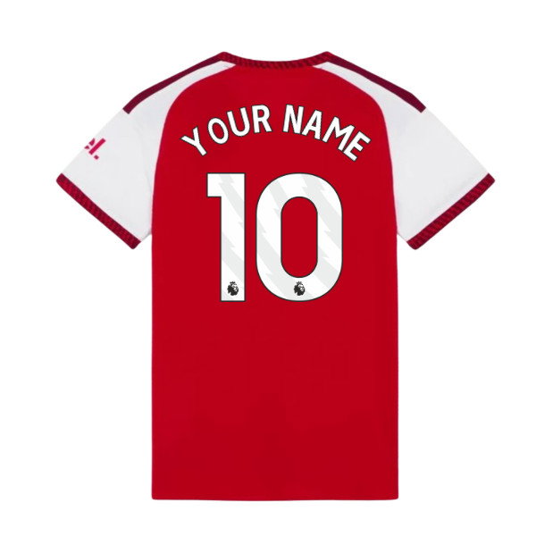 2026-2027 Arsenal Authentic Home Shirt (Womens) (Your Name)