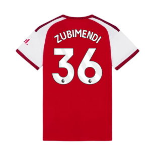 2026-2027 Arsenal Authentic Home Shirt (Womens) (Zubimendi 36)