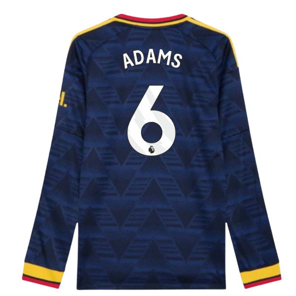 2026-2027 Arsenal Authentic Long Sleeve Away Shirt (Adams 6)