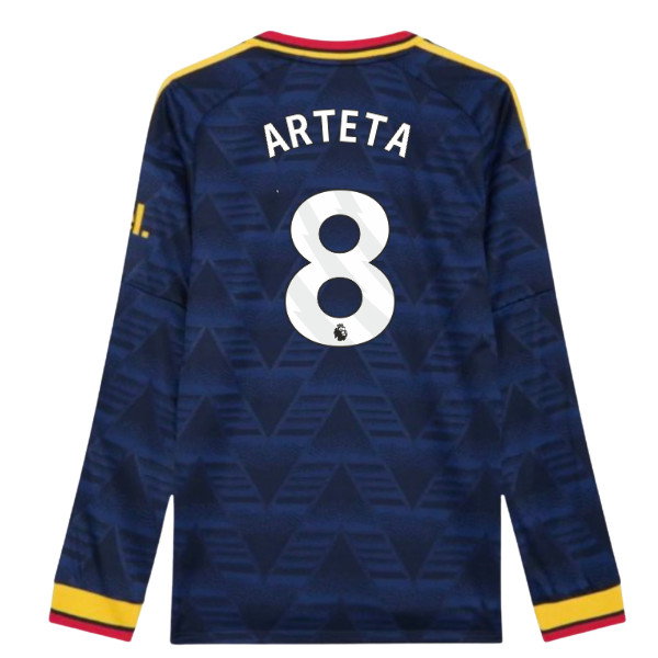 2026-2027 Arsenal Authentic Long Sleeve Away Shirt (Arteta 8)