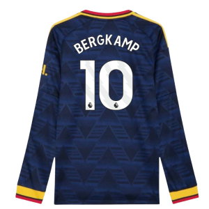 2026-2027 Arsenal Authentic Long Sleeve Away Shirt (Bergkamp 10)