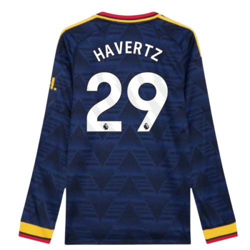 2026-2027 Arsenal Authentic Long Sleeve Away Shirt (Havertz 29)