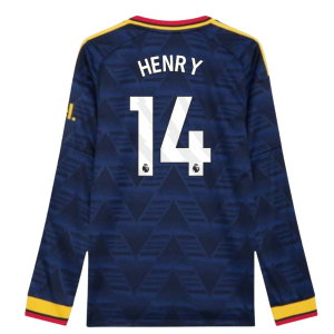 2026-2027 Arsenal Authentic Long Sleeve Away Shirt (Henry 14)