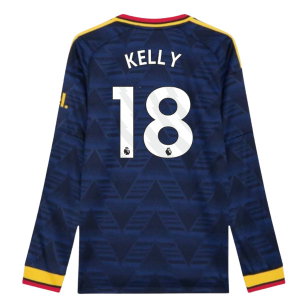 2026-2027 Arsenal Authentic Long Sleeve Away Shirt (Kelly 18)