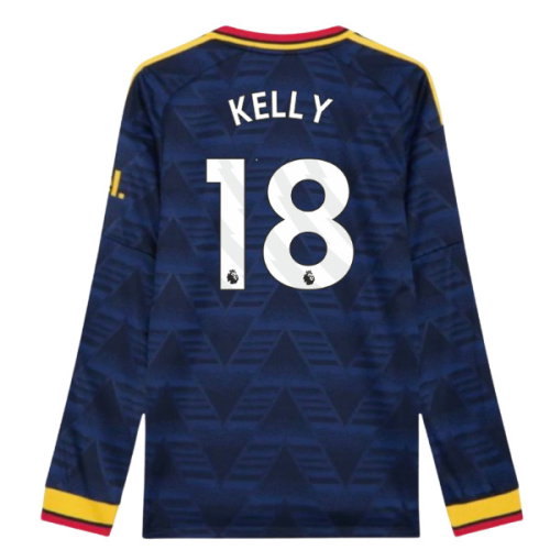 2026-2027 Arsenal Authentic Long Sleeve Away Shirt (Kelly 18)