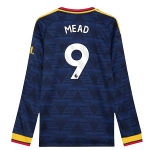 2026-2027 Arsenal Authentic Long Sleeve Away Shirt (Mead 9)