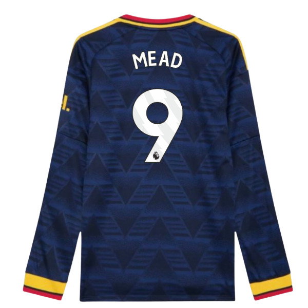 2026-2027 Arsenal Authentic Long Sleeve Away Shirt (Mead 9)