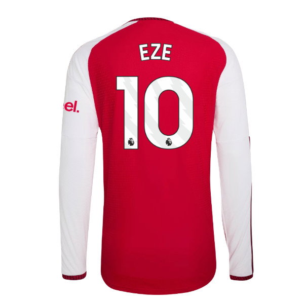 2026-2027 Arsenal Authentic Long Sleeve Home Shirt (Eze 10)