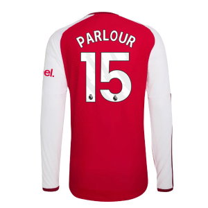 2026-2027 Arsenal Authentic Long Sleeve Home Shirt (Parlour 15)
