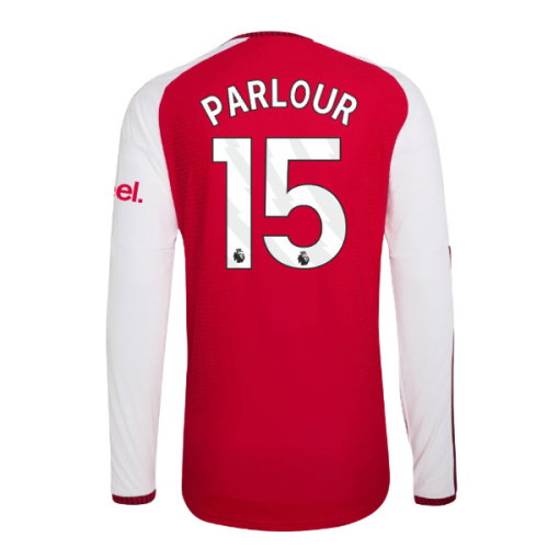 2026-2027 Arsenal Authentic Long Sleeve Home Shirt (Parlour 15)