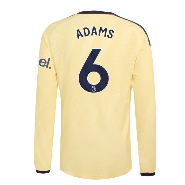 2026-2027 Arsenal Authentic Long Sleeve Third Shirt (Adams 6)