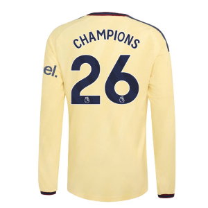 2026-2027 Arsenal Authentic Long Sleeve Third Shirt (Champions 26)