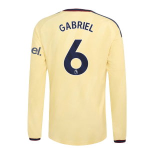 2026-2027 Arsenal Authentic Long Sleeve Third Shirt (Gabriel 6)
