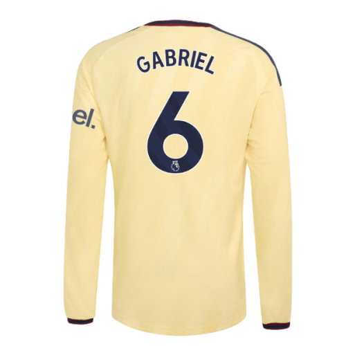 2026-2027 Arsenal Authentic Long Sleeve Third Shirt (Gabriel 6)