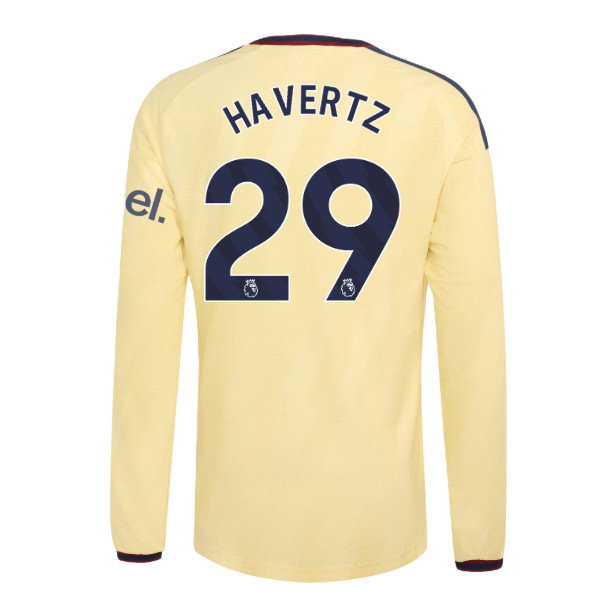 2026-2027 Arsenal Authentic Long Sleeve Third Shirt (Havertz 29)
