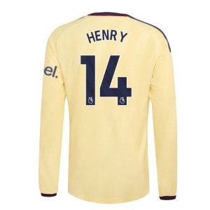 2026-2027 Arsenal Authentic Long Sleeve Third Shirt (Henry 14)