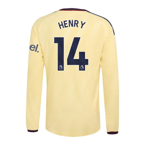 2026-2027 Arsenal Authentic Long Sleeve Third Shirt (Henry 14)