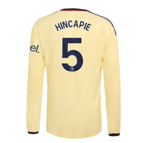 2026-2027 Arsenal Authentic Long Sleeve Third Shirt (Hincapie 5)