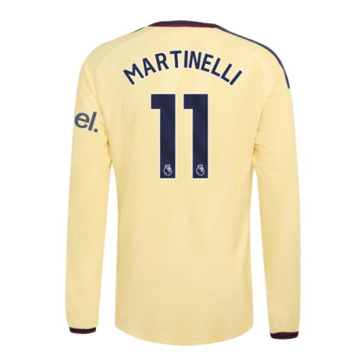 2026-2027 Arsenal Authentic Long Sleeve Third Shirt (Martinelli 11)