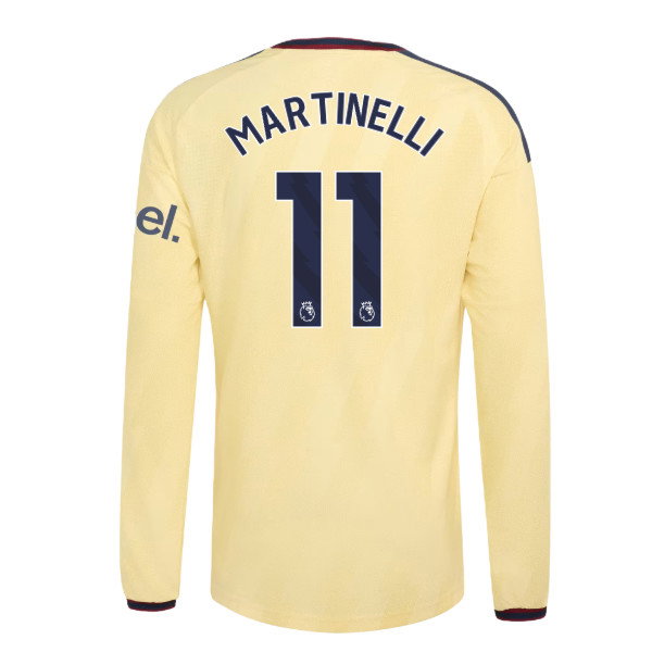 2026-2027 Arsenal Authentic Long Sleeve Third Shirt (Martinelli 11)