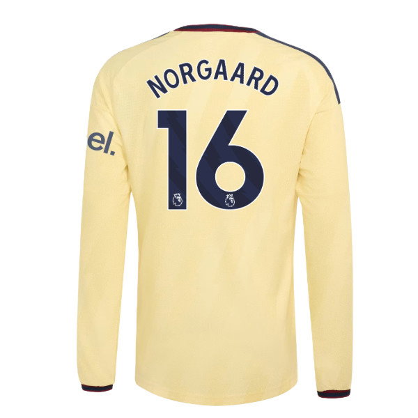 2026-2027 Arsenal Authentic Long Sleeve Third Shirt (Norgaard 16)
